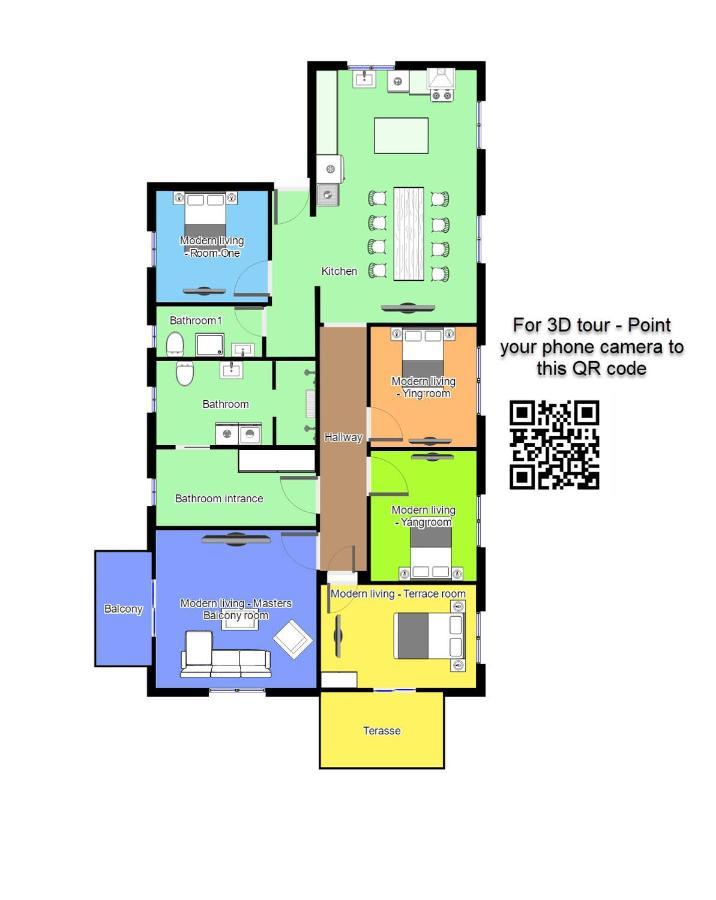 Aday - 4 Bedroom - Modern Living Apartment - Aalbor Kültér fotó